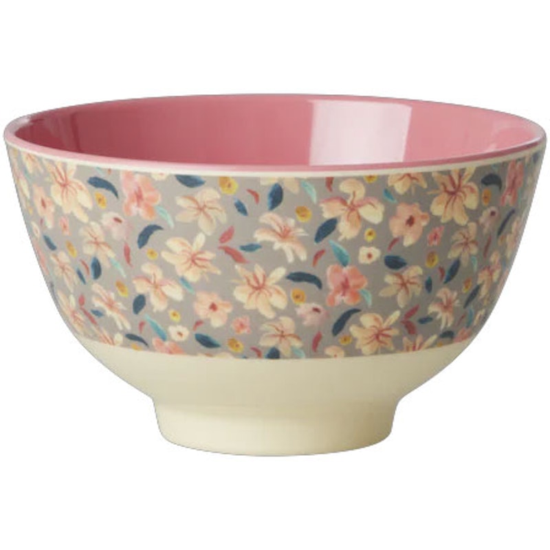 Melamine Bowl 30 cl, Sandy Flower