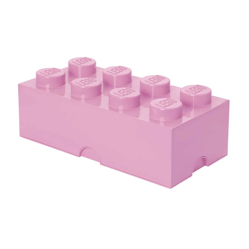 LEGO® Aufbewahrungsbox 8 Knöpfe, Light Purple