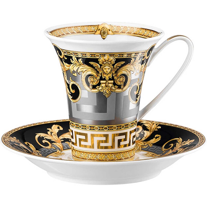 Versace Prestige Gala Kaffeetasse mit Unterteller