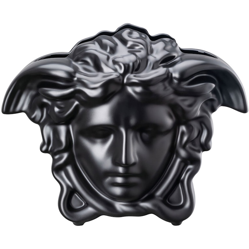 Medusa Grande Vase 21 cm, Schwarz