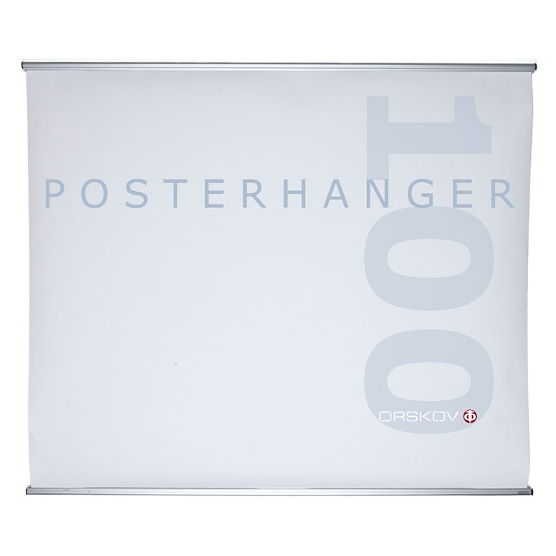 Posterhanger 100cm, Aluminium