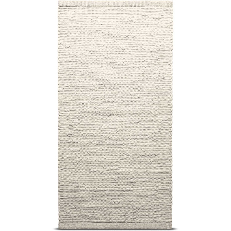 Cotton Teppich Desert White, 65x135 cm