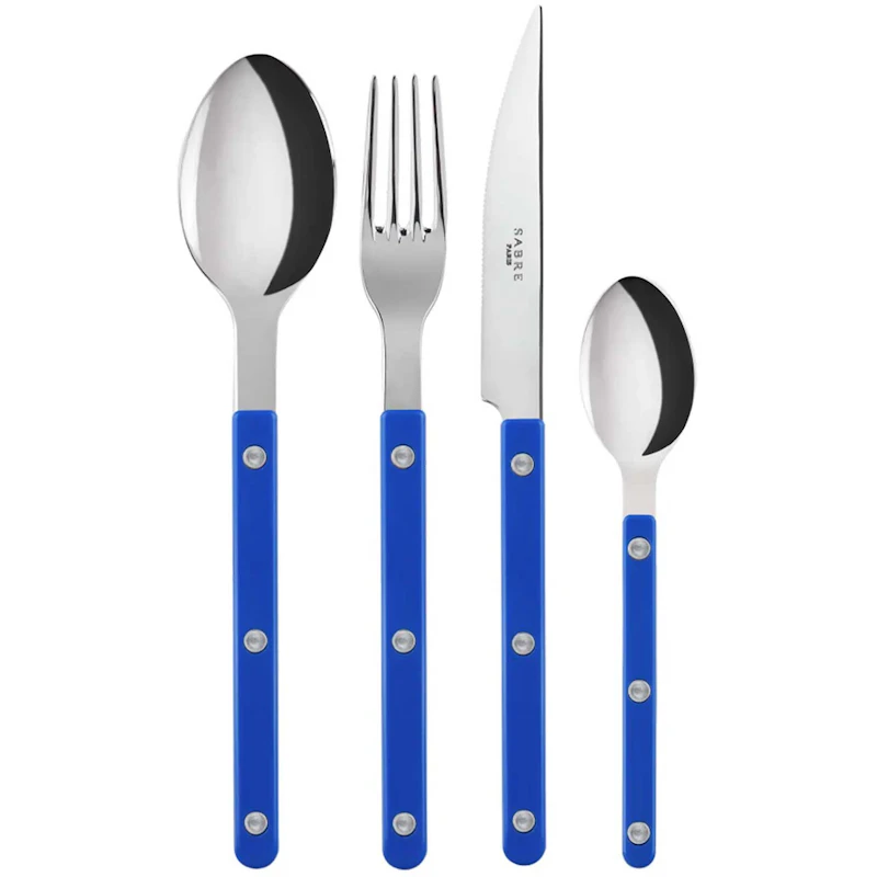 Bistrot Besteck-Set 24 Teile, Lapis Blue