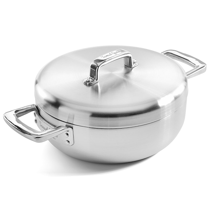 Urban Serving Pan With Lid Stainless Steel, Ø24 cm