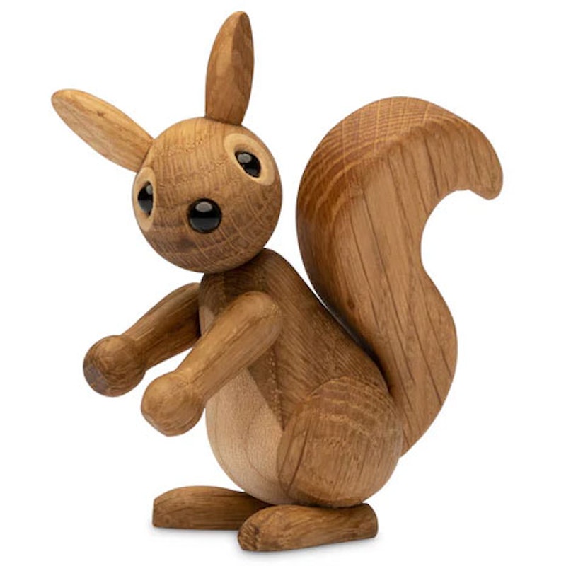 Peanut Holzfigur Eichhörnchen