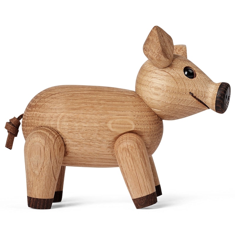 Percy Pig Holzfigur 9 cm