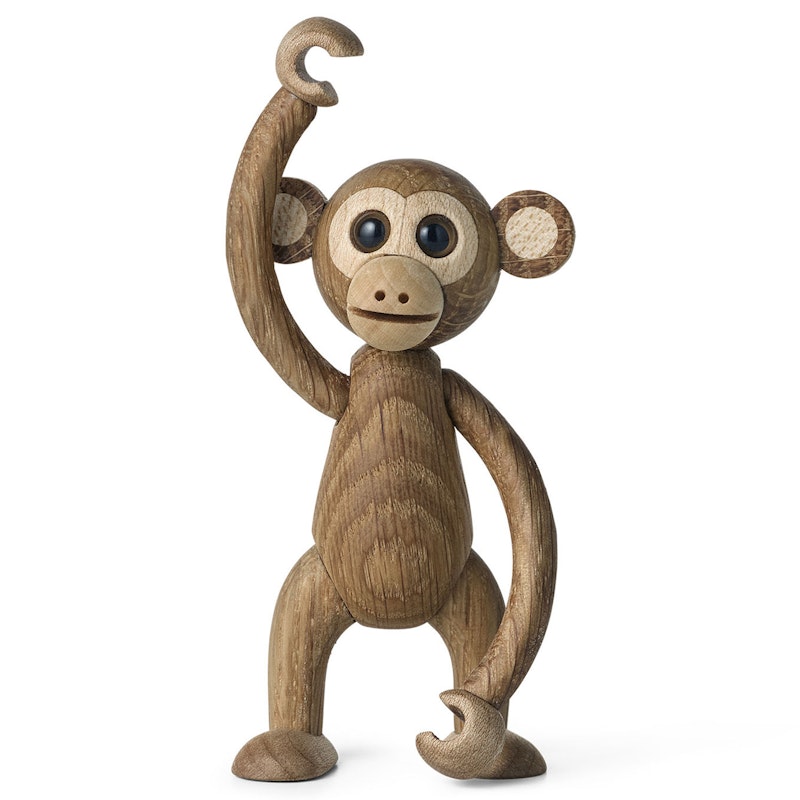 Swing Monkey Holzfigur 8 cm