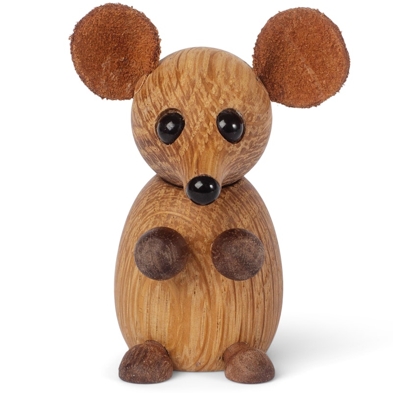 The City Mouse Holzfigur 6,7 cm