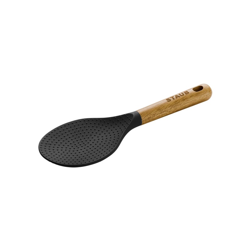 Rice Paddle Servierlöffel Silikon / Akazienholz 22 cm