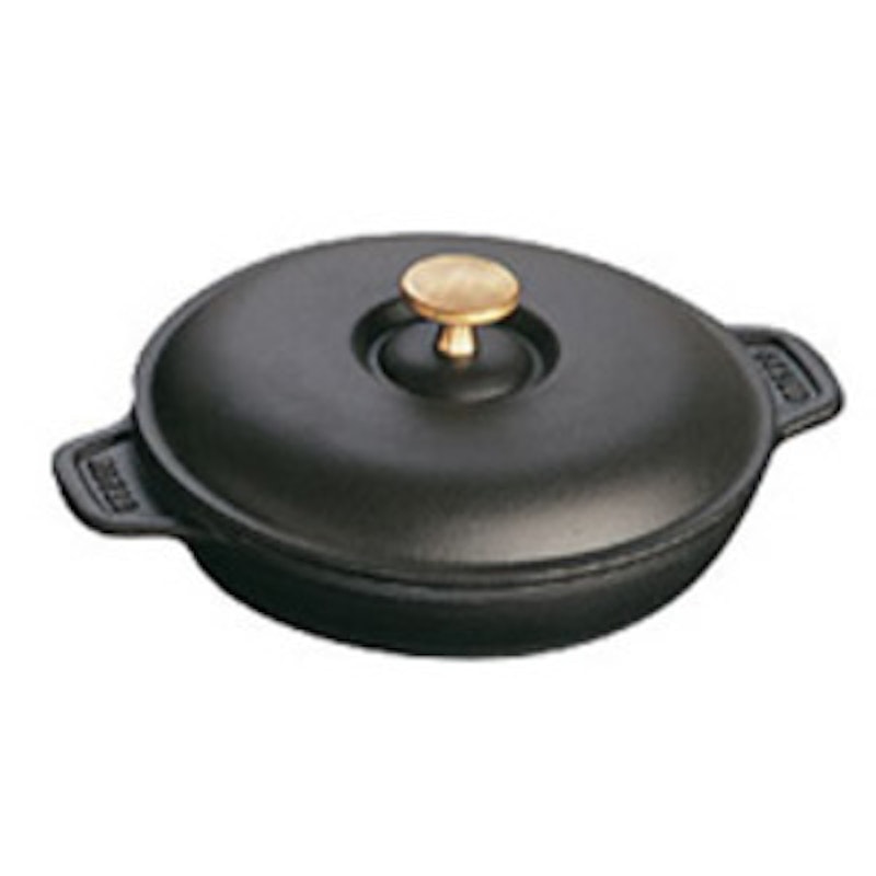 Round Hot Plate, Black