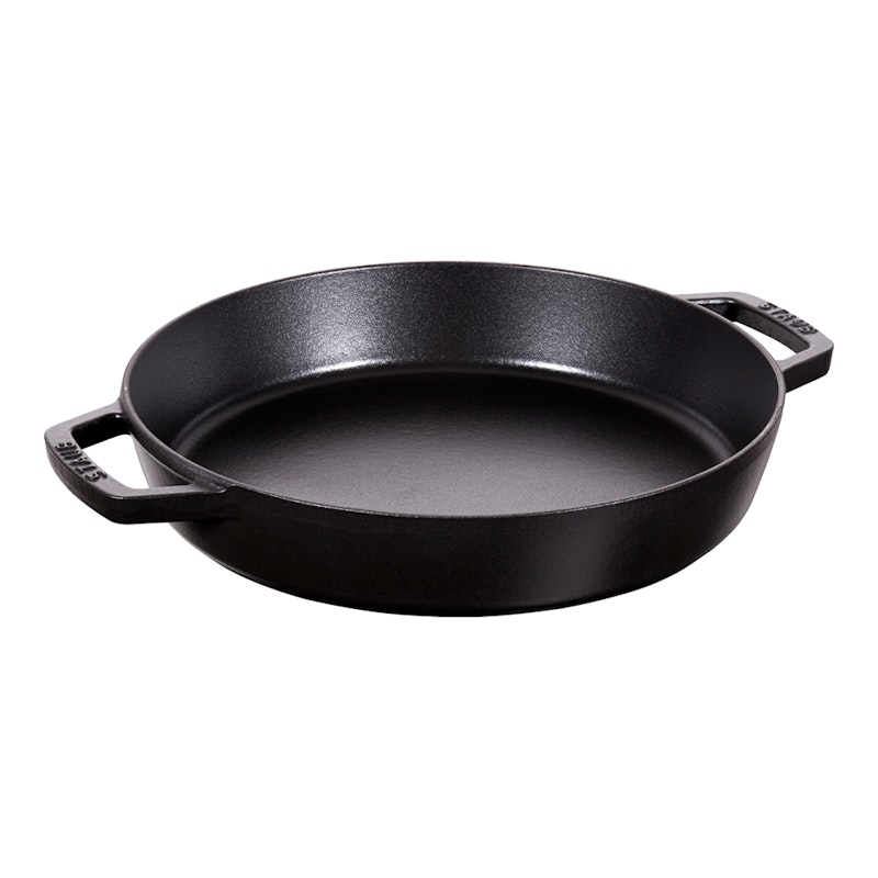 Staub Bratpfanne/ Traktörpfanne Ø34cm, Schwarz