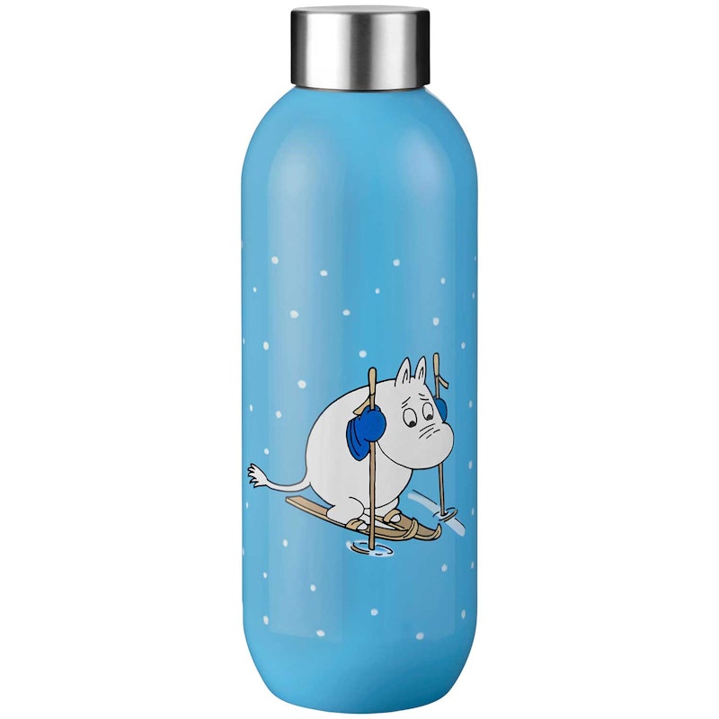 Keep Cool Trinkflasche 0.75 L, Mumin Skiing