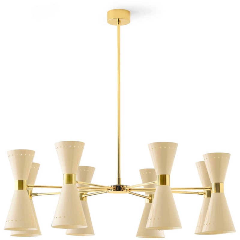 Megafono 8 Hängelampe, Ivory