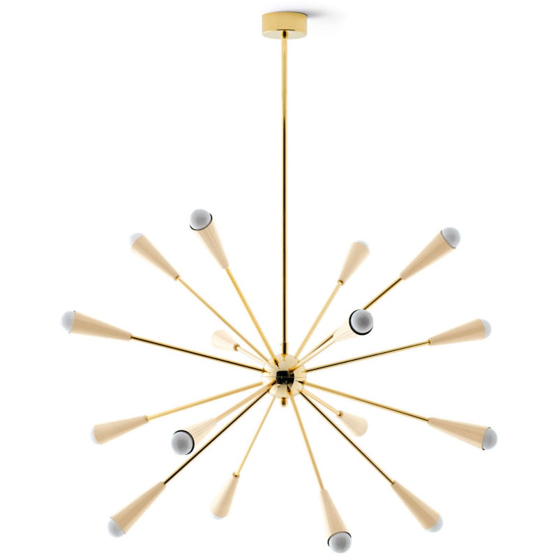 Sputnik Hängelampe, Ivory