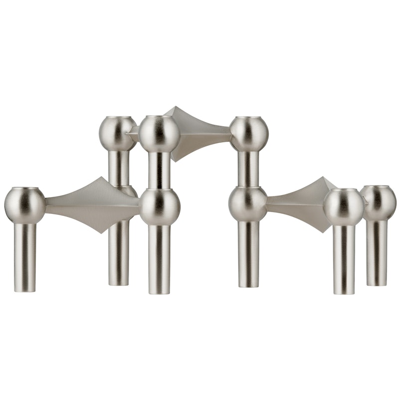 Nagel Kerzenhalter 3 Teile, Brushed Chrome