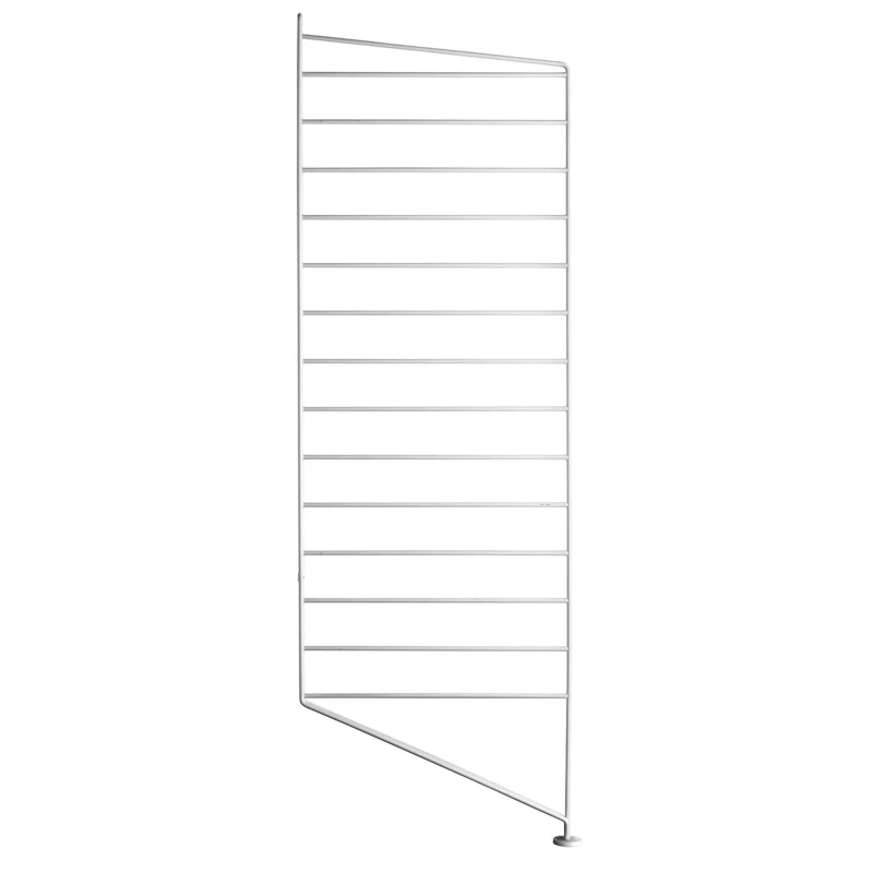 String Paneel Fußboden 30x85 cm 1-er Set, Weiß