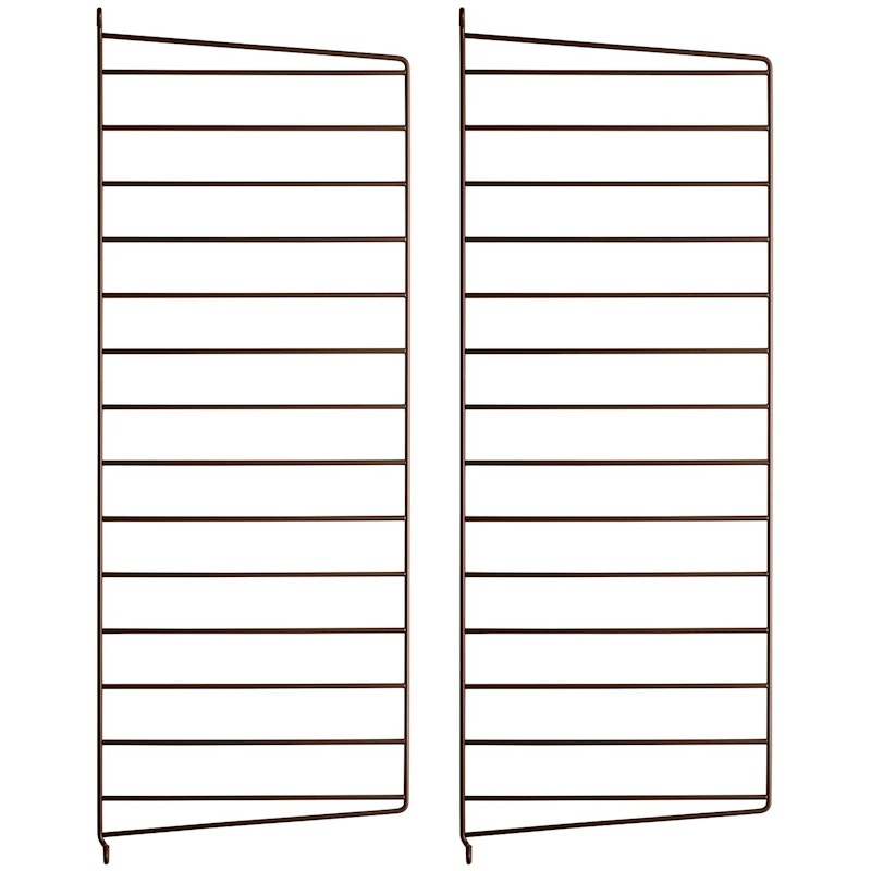 String Paneele 30x75 cm 2-er Set, Braun