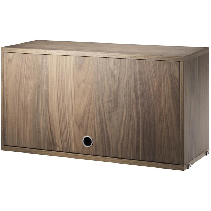 String Wandschrank, Walnussfarben