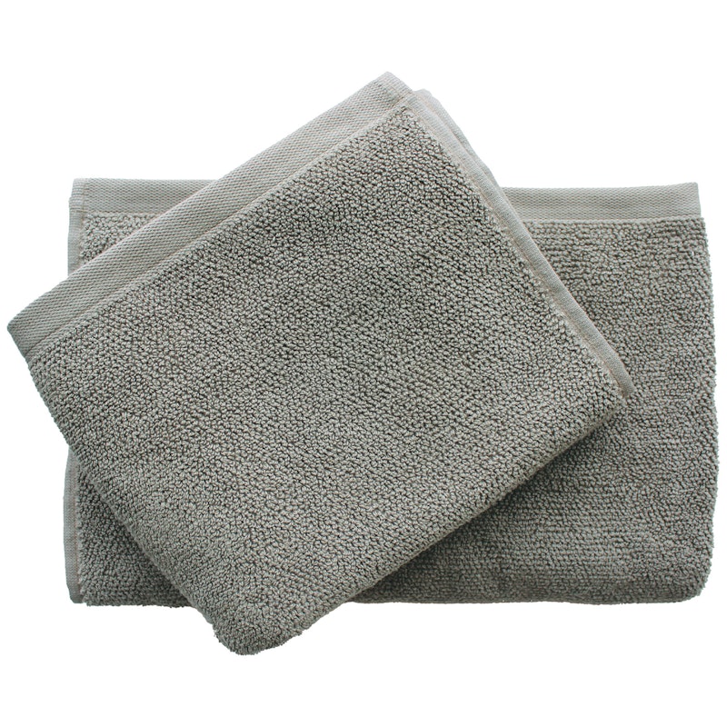 Mild Handtuch-Set 50x80 / 70x140 cm, Clay