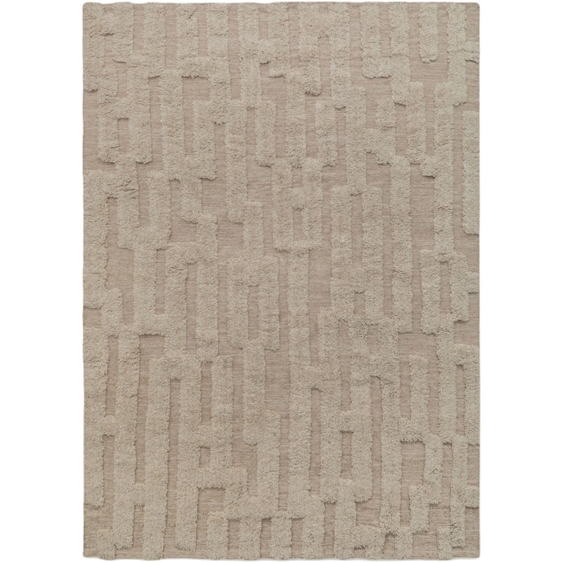 Bielke Wollteppich 300x400 cm, Beige Melange