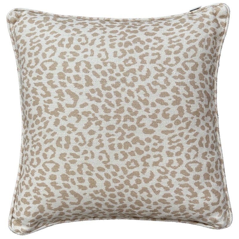 Norell Kissen 50x50 cm, Beige / Leopard