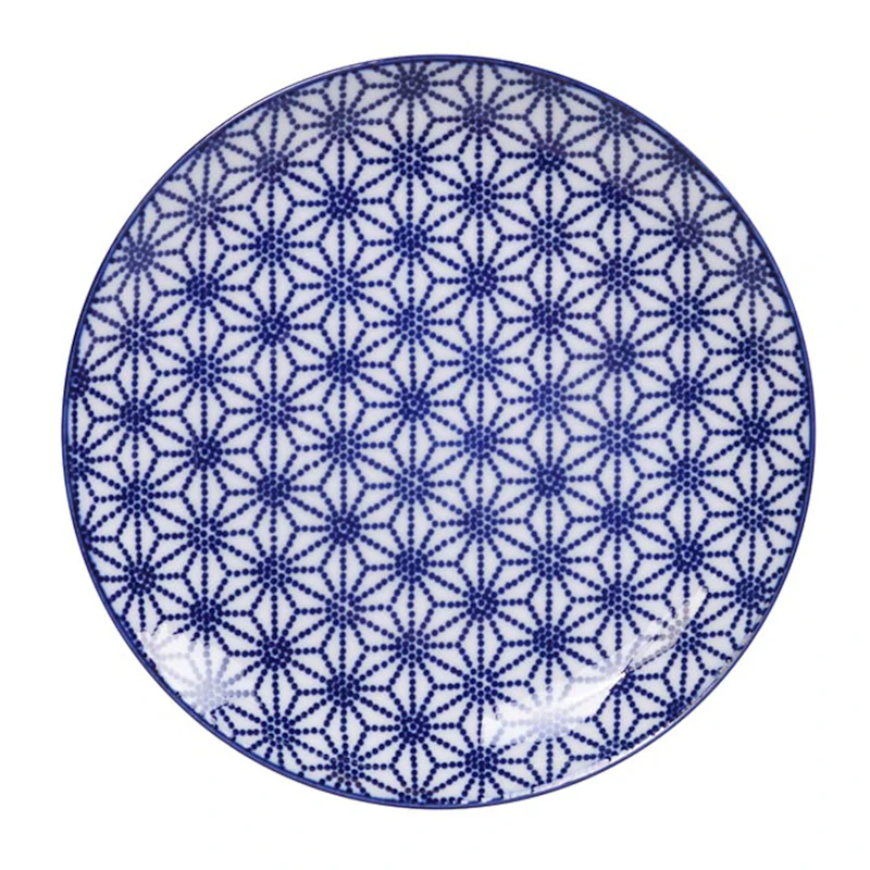Nippon Blue Teller 20,6 cm, Star