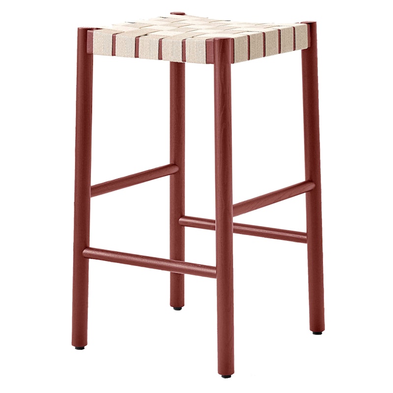 Betty Barhocker TK7, Maroon / Natürliches Gurtband
