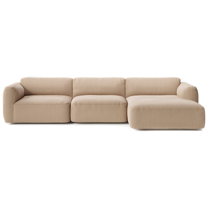 Develius Mellow 3-Sitzer-Sofa, Konfiguration F, Karakorum 003