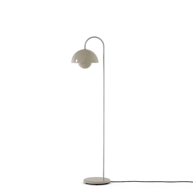 Flowerpot VP12 Stehlampe, Grey Beige