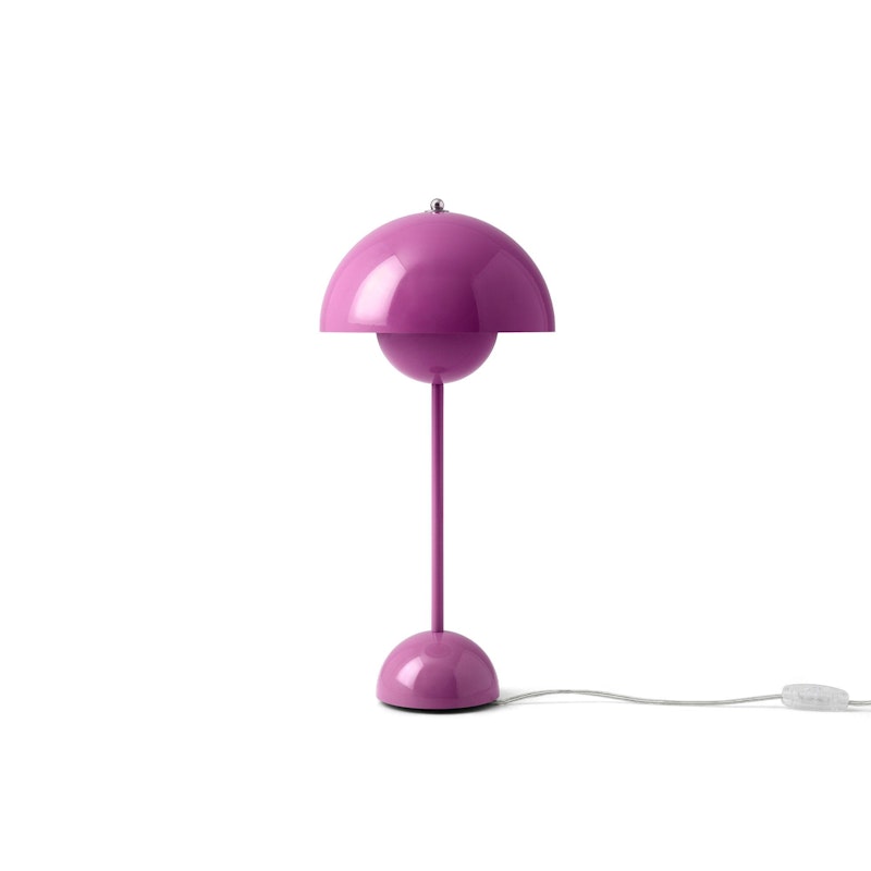 Flowerpot VP3 Tischlampe, Tangy Pink
