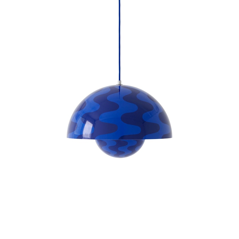 Flowerpot VP7 Hängelampe, Cobalt Blue / Twilight Blue