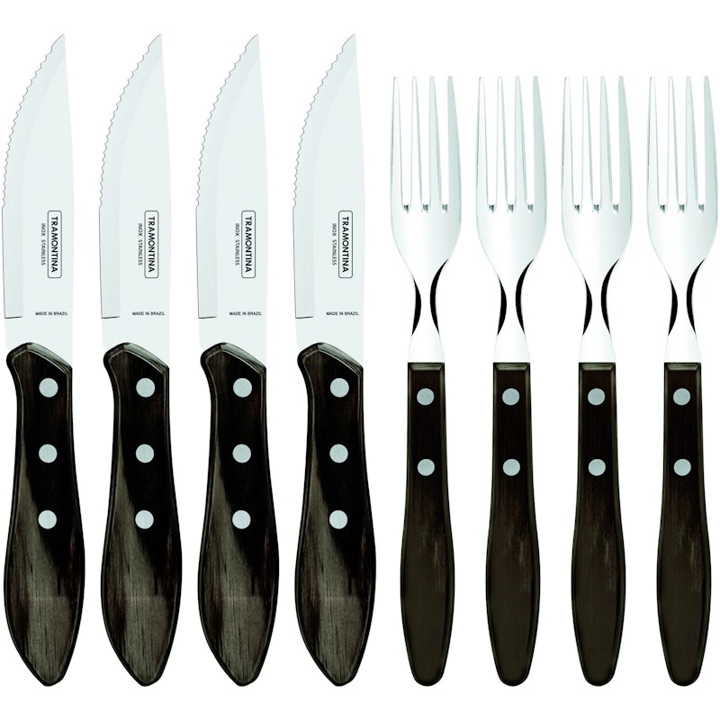 Churrasco Steak-Besteckset 8-er Set