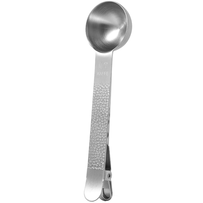 Frost Kaffeelöffel Mit Klammer,  Silber