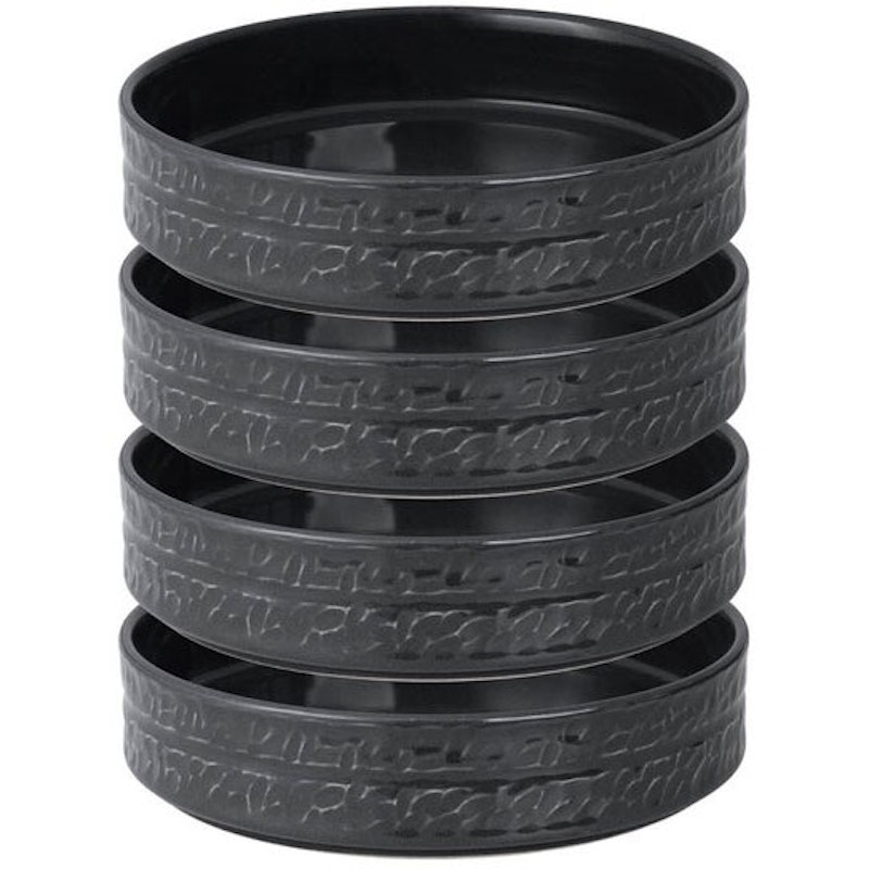 Servisen C Schüssel 25 cl 4-er Set, Anthrazit