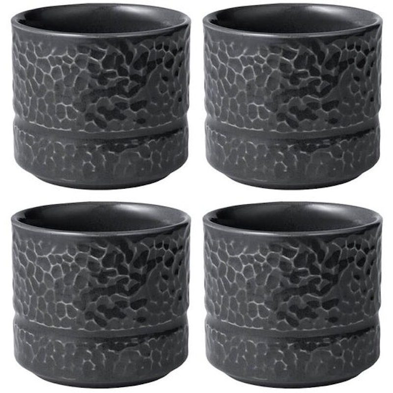 Servisen C Becher 26 cl 4-er Set, Anthrazit