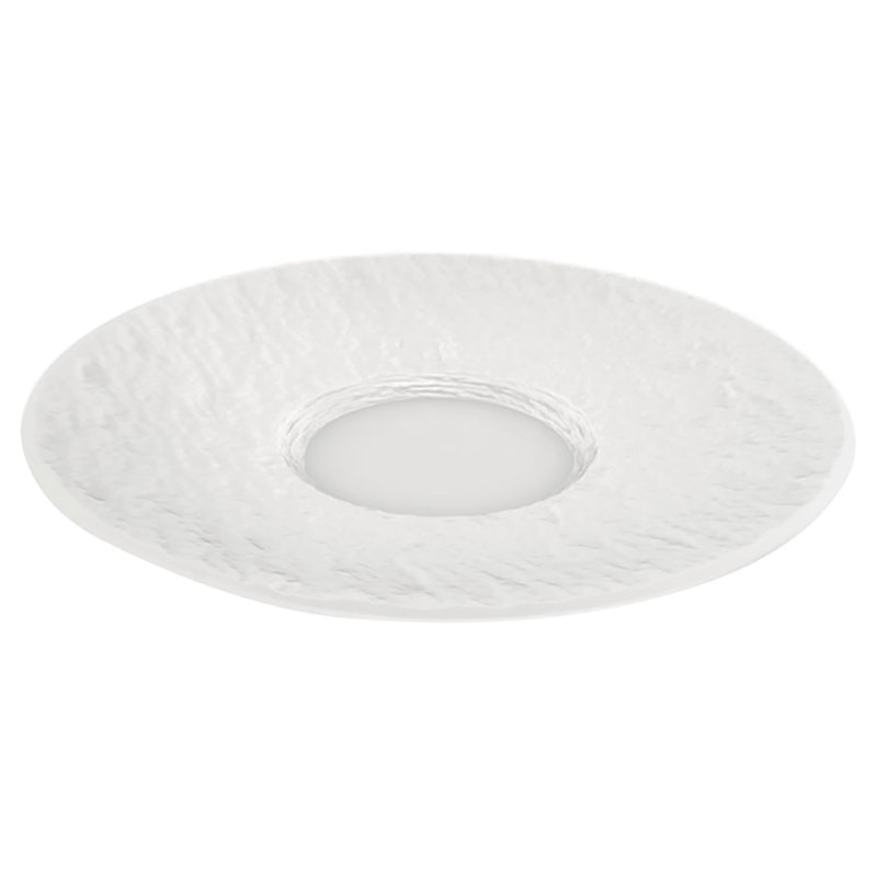 Manufacture Rock Kaffee-Untertasse, Weiß 15,5 cm