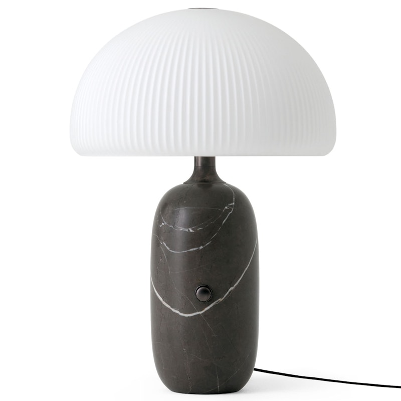 592 Sculpture Tischlampe Ø36 cm, Grau