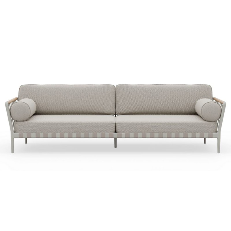 Vipp720 Open-Air 3-Sitzer-Sofa, Beige