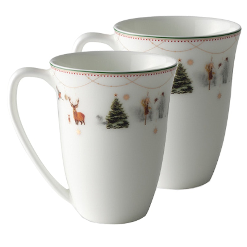 Julemorgen-Tasse 2-er Set, 30 cl