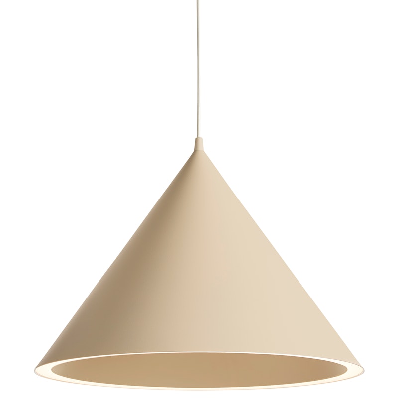 Annular Hängelampe Ø47 cm, Beige