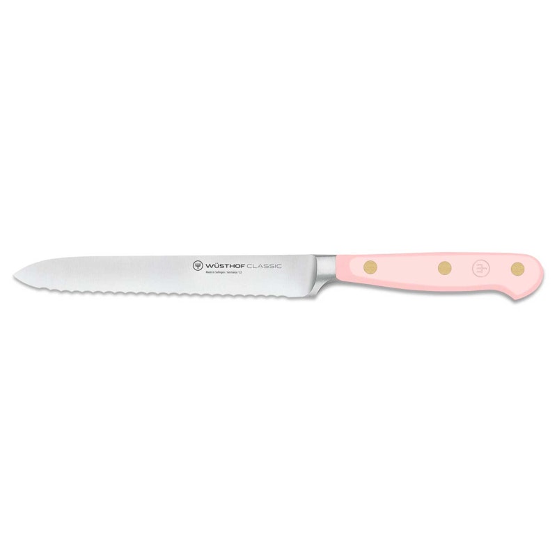 Classic Colour Gezahntes Universalmesser 14 cm, Pink Himalayan Salt