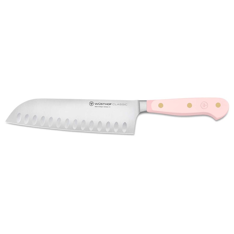 Classic Colour Santokumesser 17 cm, Pink Himalayan Salt