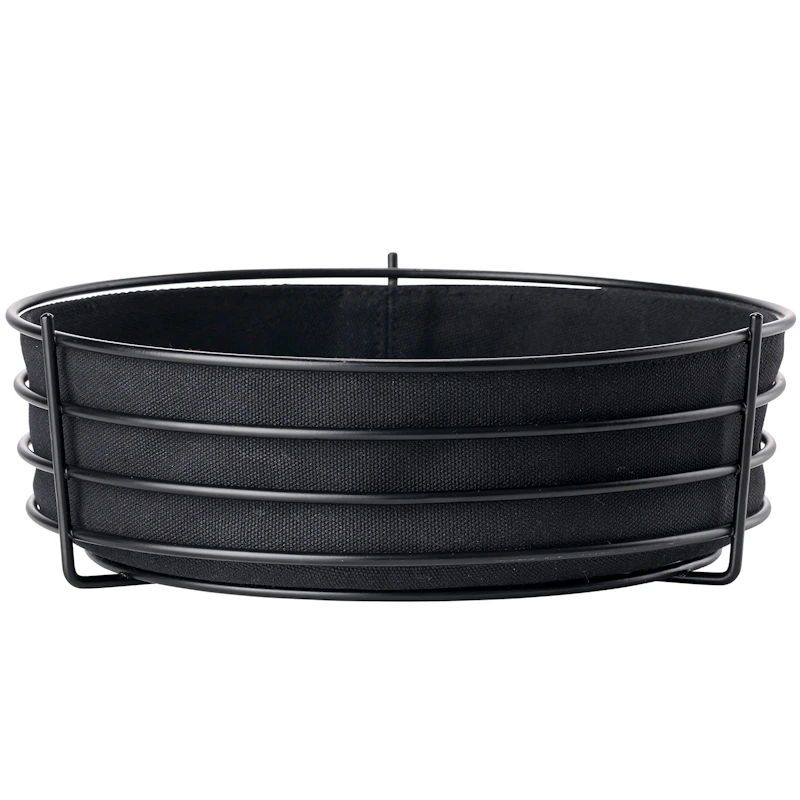 Singles Brotkorb Ø25.5 cm, Schwarz