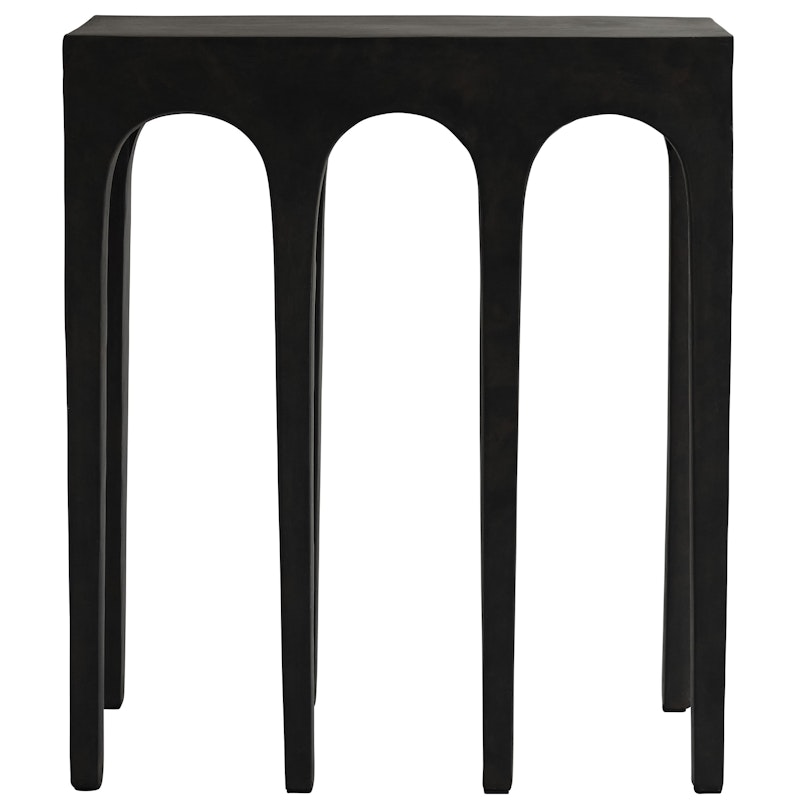 Bow Console Tafel 33,5x70,5 cm, Koffie