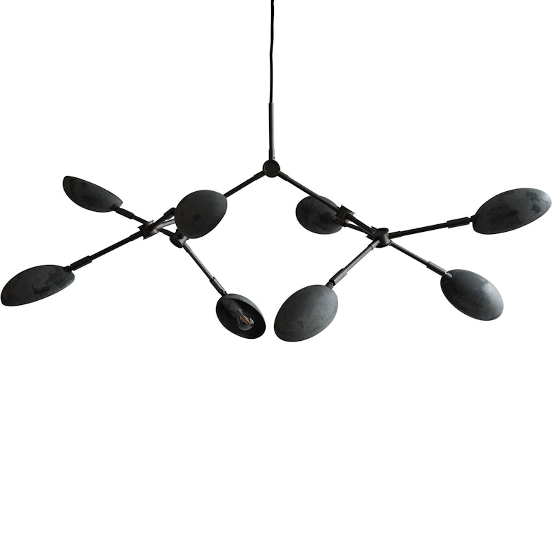 Drop Mini Chandelier, Oxidized