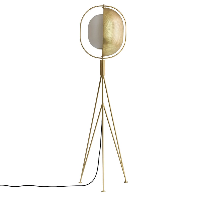 Pearl Vloerlamp, Messing