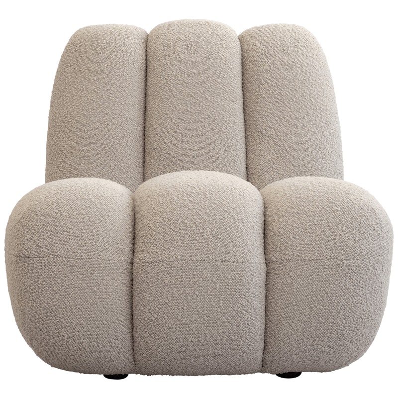 Toe Fauteuil Bouclé, Smoked Sand