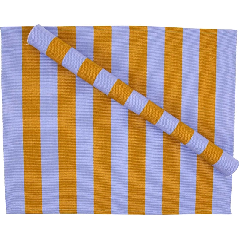 Emanuela Placemat 38x45 cm, Paars/Mustard