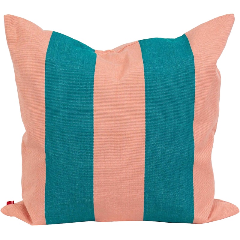 Fifi Kussenhoes 50x50 cm, Roze/Turquoise