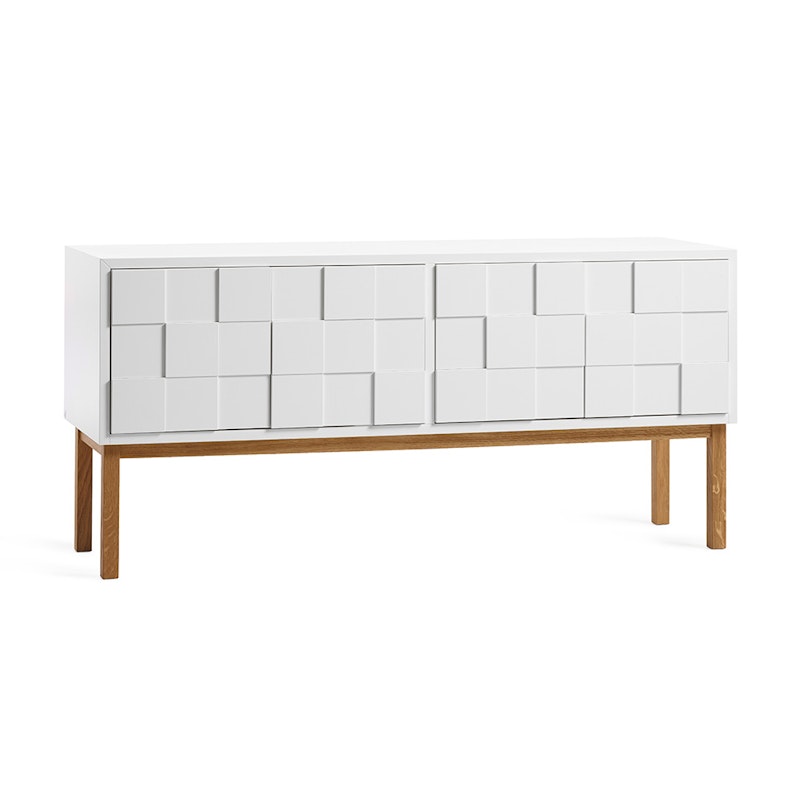 Collect 2010 Cabinet, White/Oak